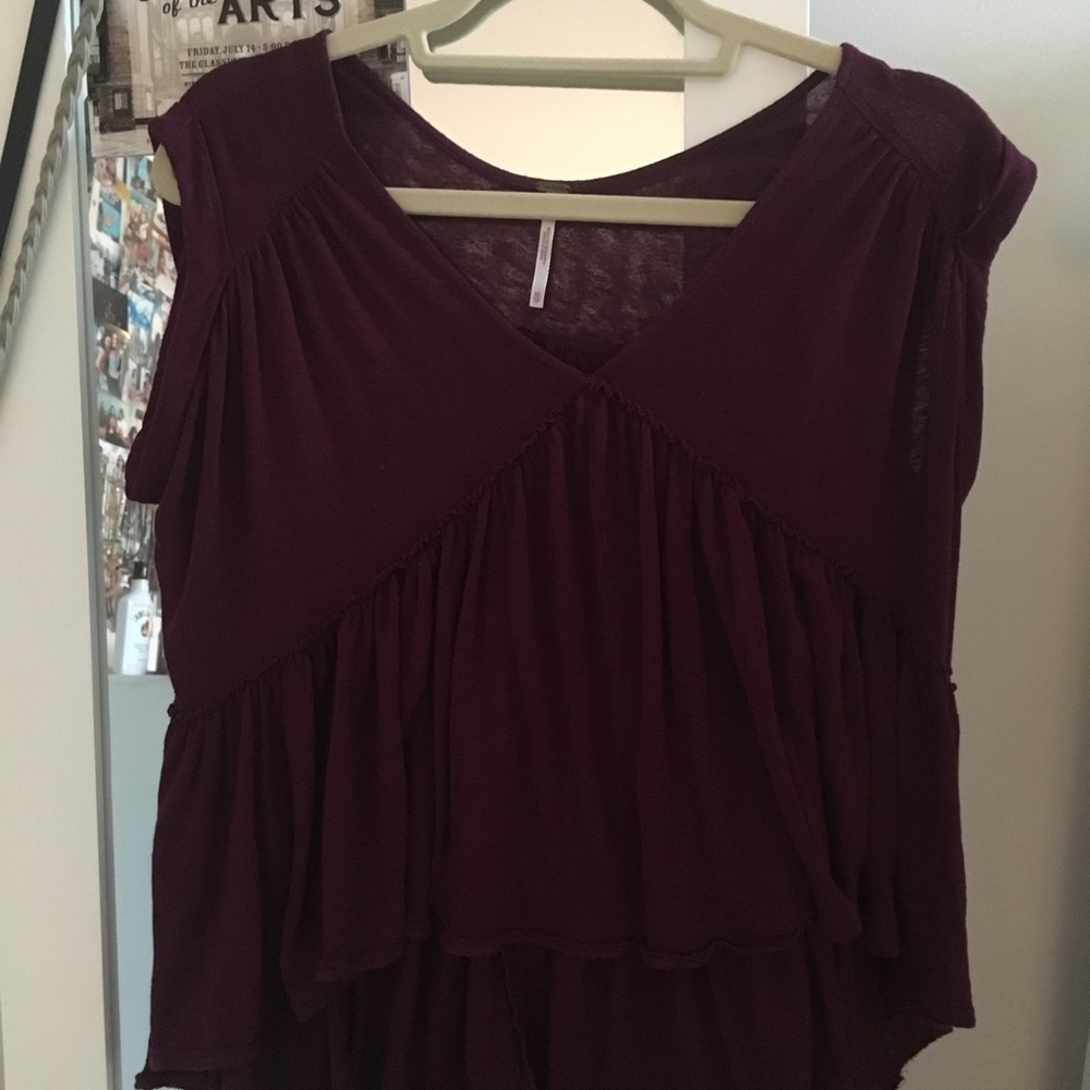 Free people flowy shirt